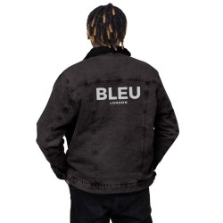 BLEU LONDON SHERPA DENIM JACKET