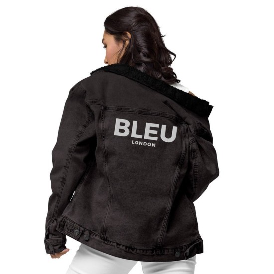BLEU LONDON SHERPA DENIM JACKET